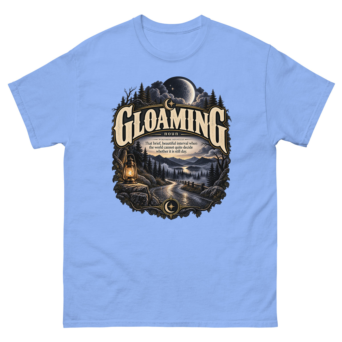 Gloaming T-Shirt – Twilight Definition Tee - WordSmirk™ | Obscure Word Shirts, Hoodies & Gifts