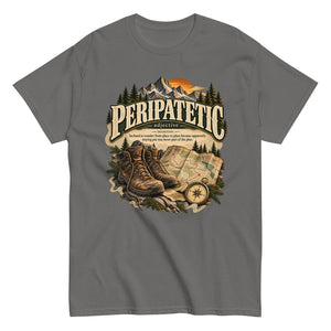 Peripatetic T-Shirt – Wanderer & Travel Lover Definition Tee - WordSmirk™ | Obscure Word Shirts, Hoodies & Gifts