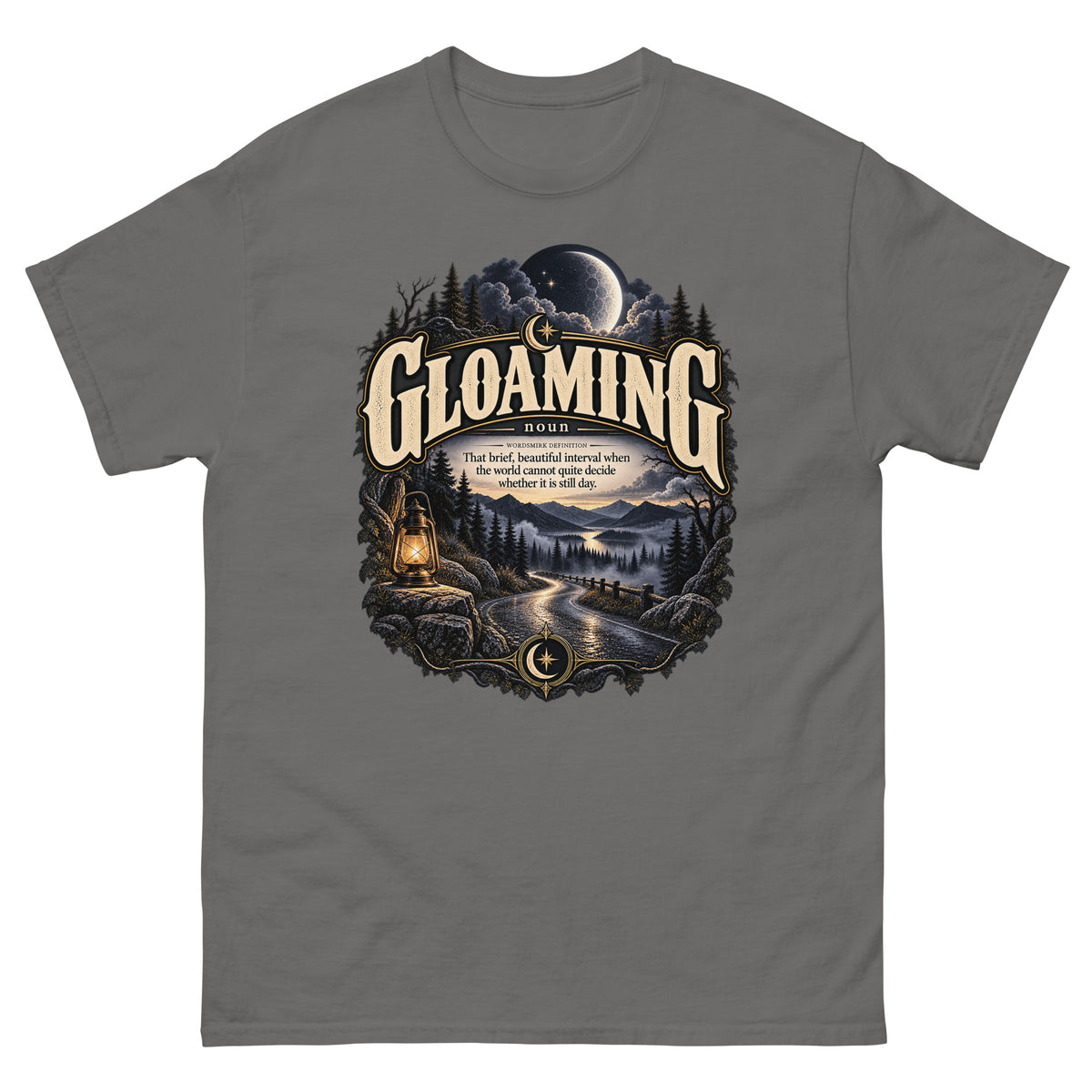 Gloaming T-Shirt – Twilight Definition Tee - WordSmirk™ | Obscure Word Shirts, Hoodies & Gifts