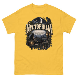 Nyctophilia T-Shirt – Night Lover Definition Tee - WordSmirk™ | Obscure Word Shirts, Hoodies & Gifts
