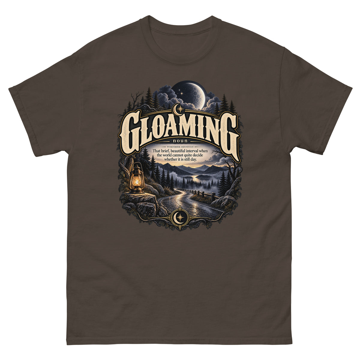 Gloaming T-Shirt – Twilight Definition Tee - WordSmirk™ | Obscure Word Shirts, Hoodies & Gifts