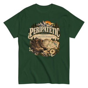 Peripatetic T-Shirt – Wanderer & Travel Lover Definition Tee - WordSmirk™ | Obscure Word Shirts, Hoodies & Gifts