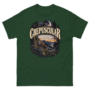 Crepuscular T-Shirt – Twilight Definition Tee - WordSmirk™ | Obscure Word Shirts, Hoodies & Gifts