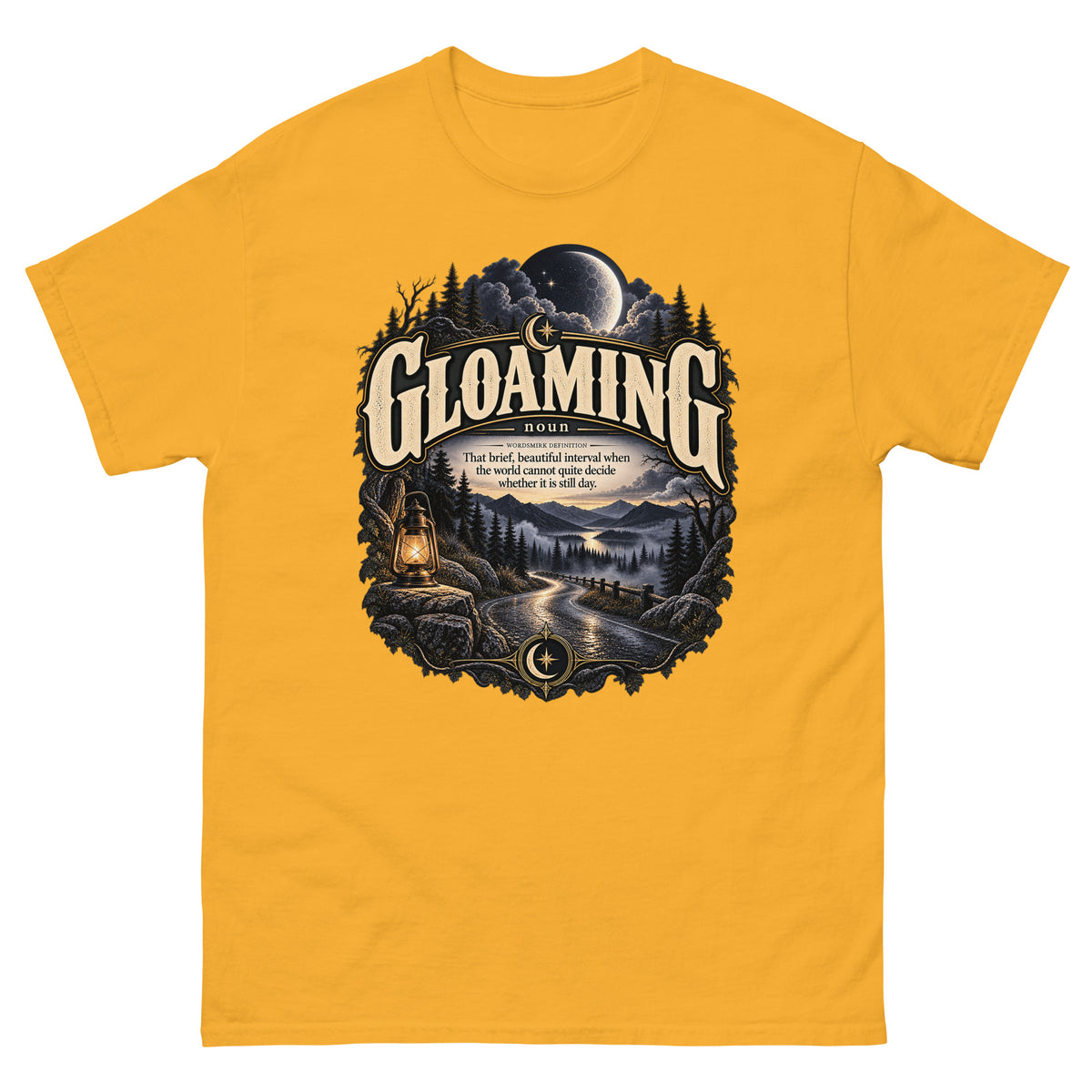 Gloaming T-Shirt – Twilight Definition Tee - WordSmirk™ | Obscure Word Shirts, Hoodies & Gifts