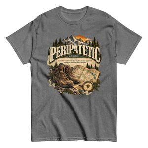 Peripatetic T-Shirt – Wanderer & Travel Lover Definition Tee - WordSmirk™ | Obscure Word Shirts, Hoodies & Gifts