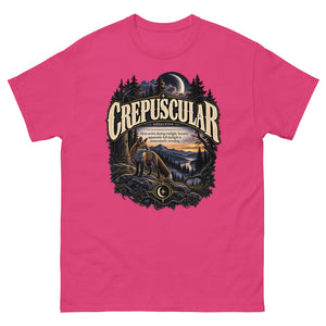 Crepuscular T-Shirt – Twilight Definition Tee - WordSmirk™ | Obscure Word Shirts, Hoodies & Gifts