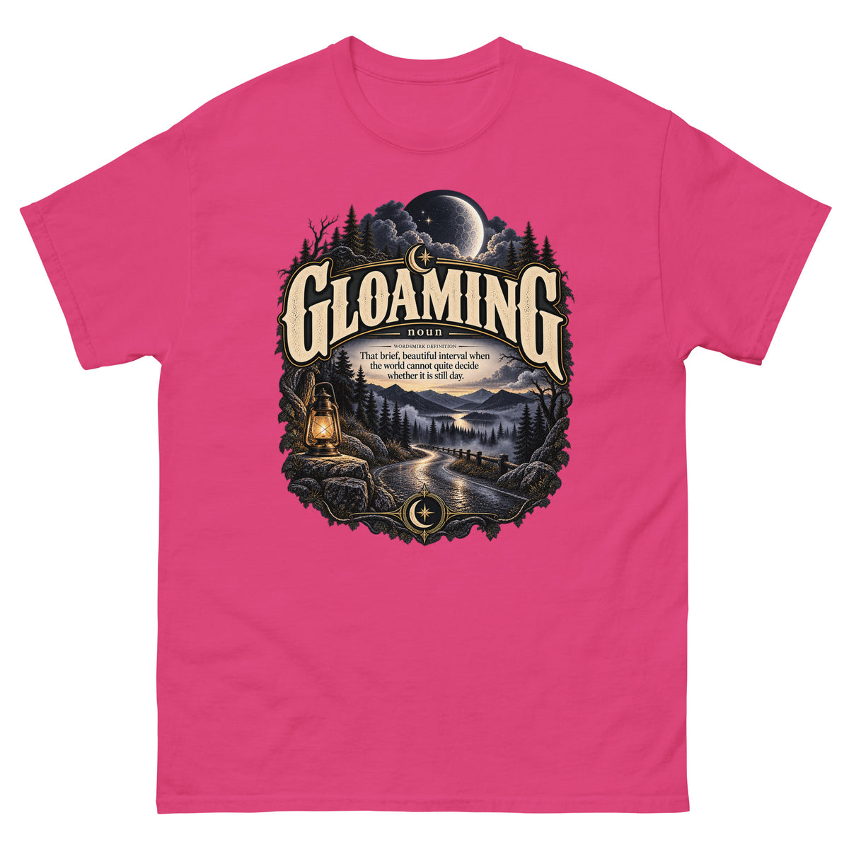 Gloaming T-Shirt – Twilight Definition Tee - WordSmirk™ | Obscure Word Shirts, Hoodies & Gifts