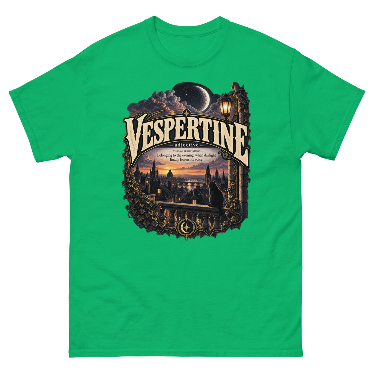 Vespertine T-Shirt – Evening Lover Definition Tee - WordSmirk™ | Obscure Word Shirts, Hoodies & Gifts