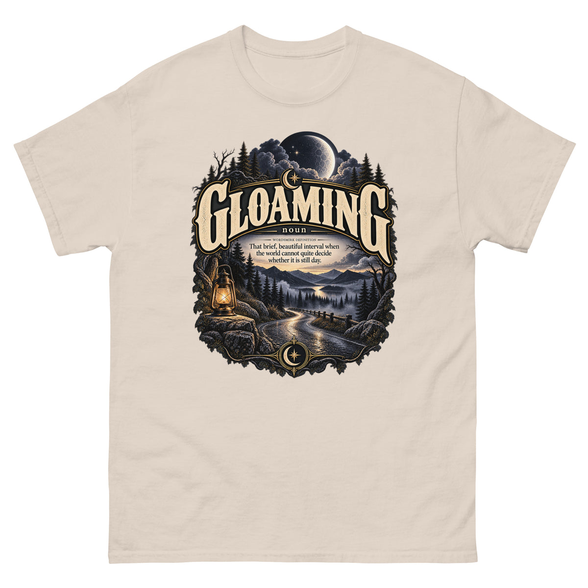 Gloaming T-Shirt – Twilight Definition Tee - WordSmirk™ | Obscure Word Shirts, Hoodies & Gifts