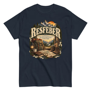 Resfeber T-Shirt – Travel Lover Definition Tee - WordSmirk™ | Obscure Word Shirts, Hoodies & Gifts