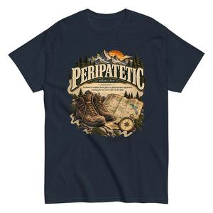 Peripatetic T-Shirt – Wanderer & Travel Lover Definition Tee - WordSmirk™ | Obscure Word Shirts, Hoodies & Gifts