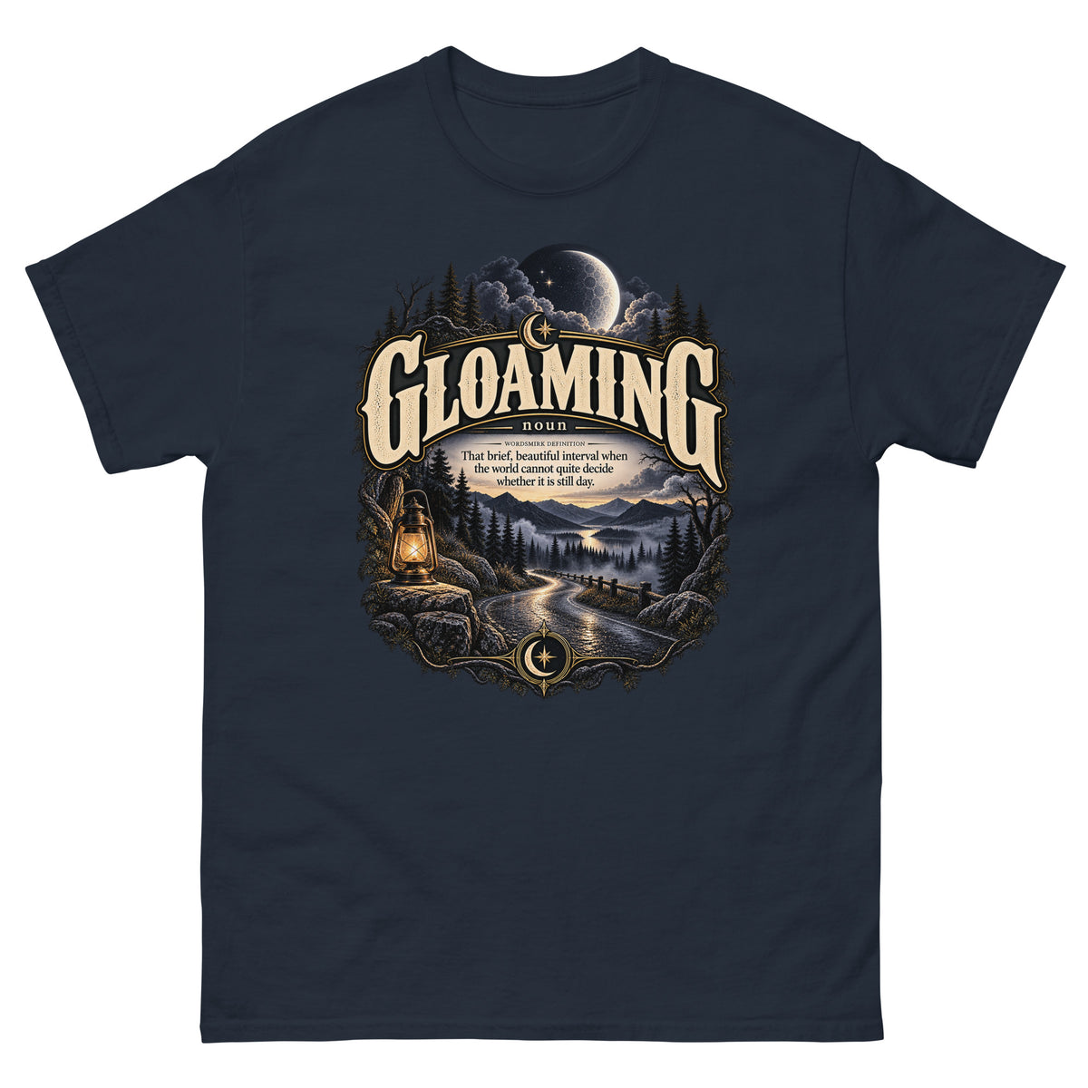 Gloaming T-Shirt – Twilight Definition Tee - WordSmirk™ | Obscure Word Shirts, Hoodies & Gifts