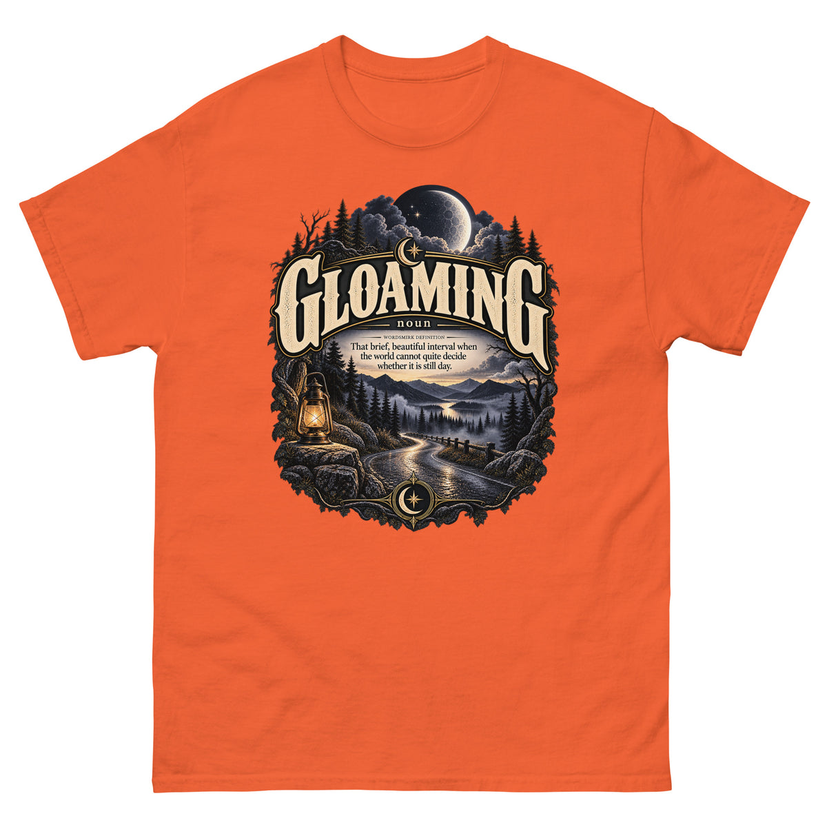Gloaming T-Shirt – Twilight Definition Tee - WordSmirk™ | Obscure Word Shirts, Hoodies & Gifts