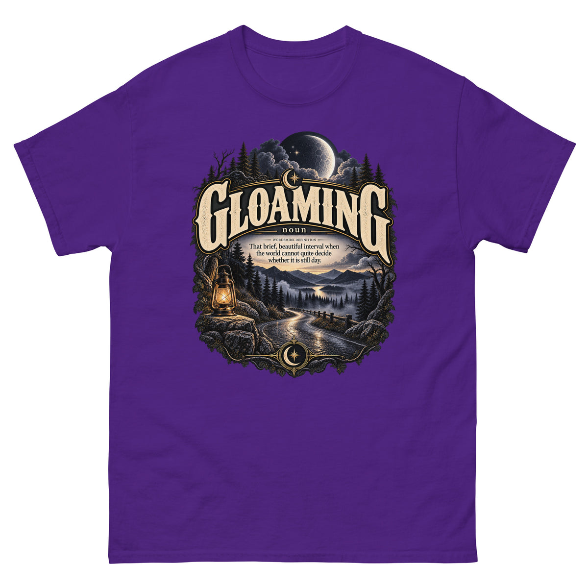 Gloaming T-Shirt – Twilight Definition Tee - WordSmirk™ | Obscure Word Shirts, Hoodies & Gifts