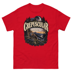 Crepuscular T-Shirt – Twilight Definition Tee - WordSmirk™ | Obscure Word Shirts, Hoodies & Gifts