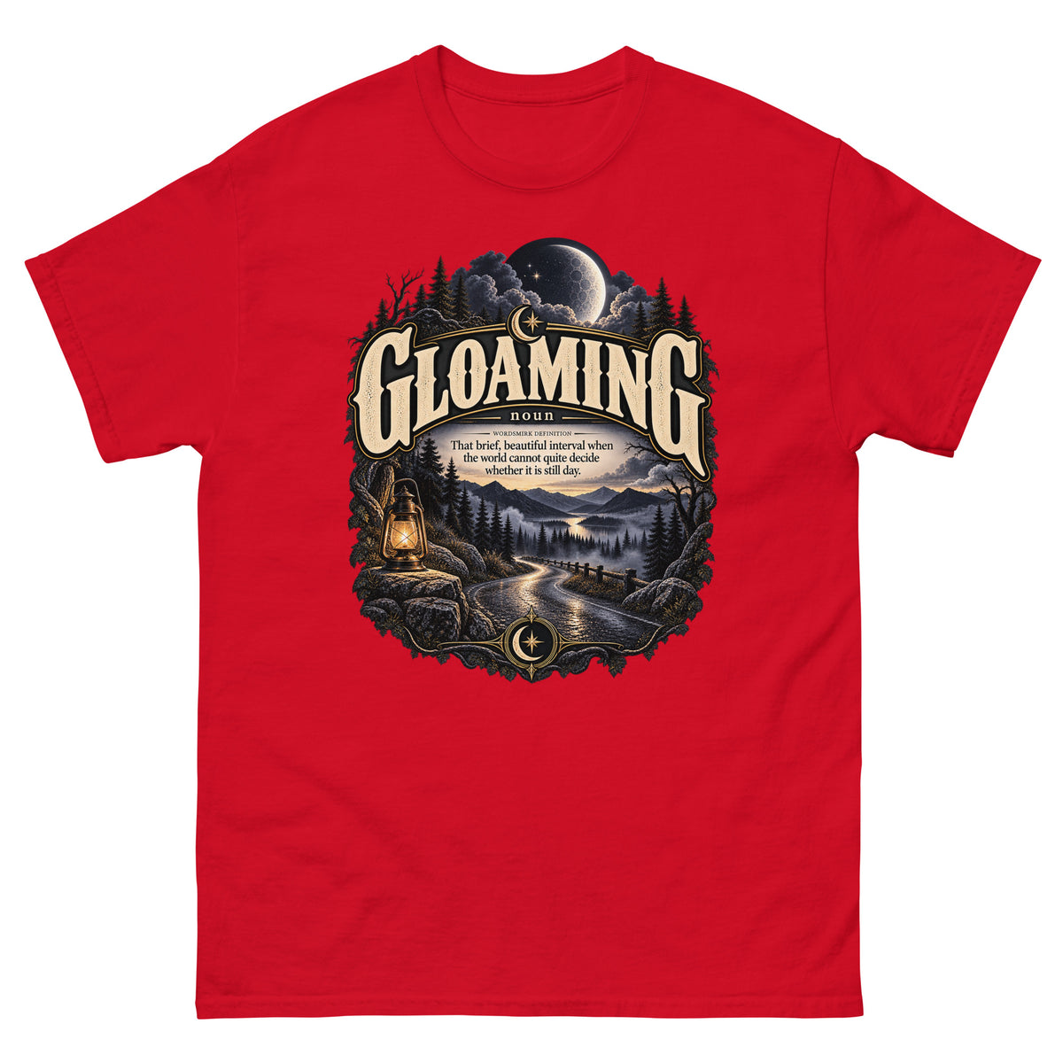 Gloaming T-Shirt – Twilight Definition Tee - WordSmirk™ | Obscure Word Shirts, Hoodies & Gifts