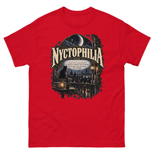 Nyctophilia T-Shirt – Night Lover Definition Tee - WordSmirk™ | Obscure Word Shirts, Hoodies & Gifts