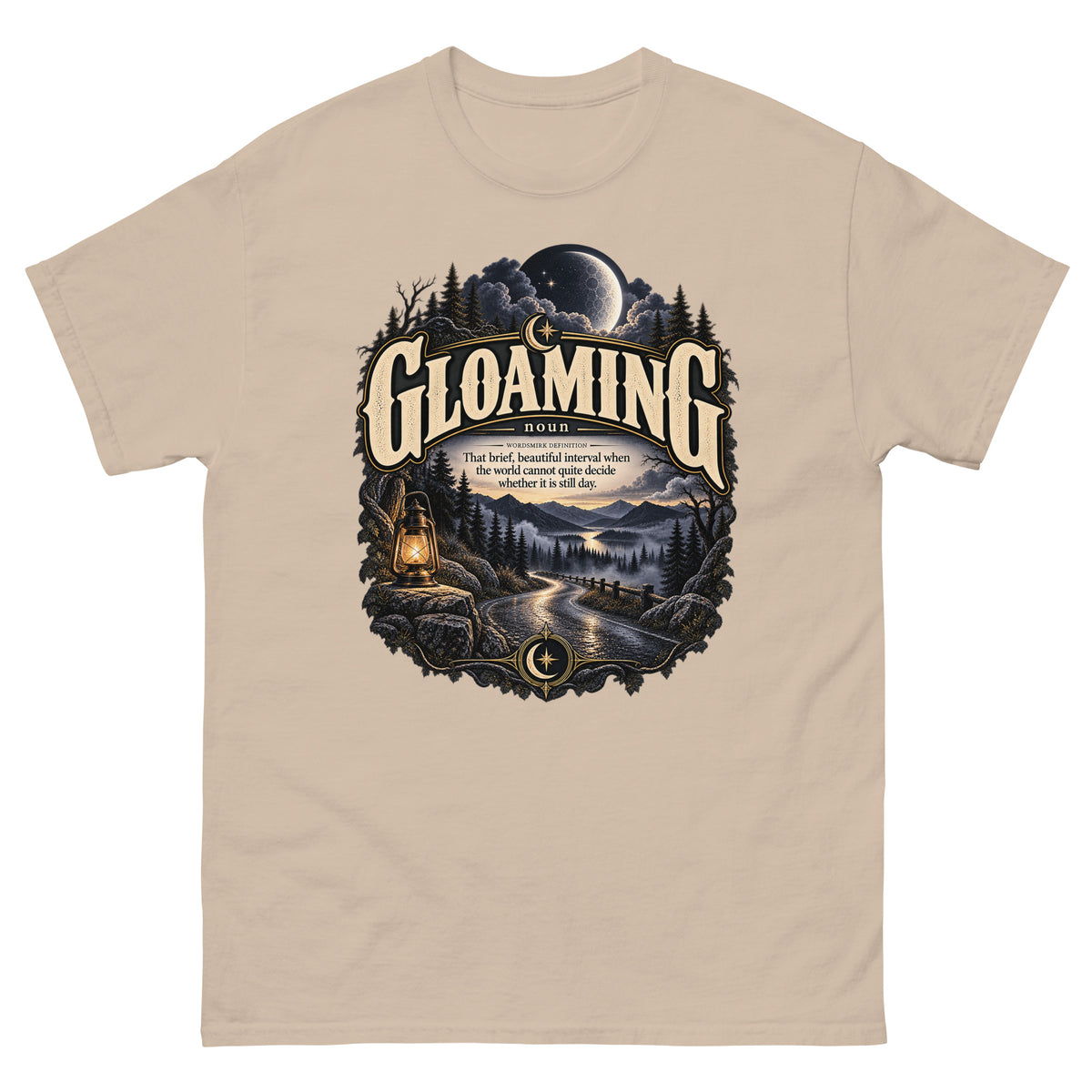 Gloaming T-Shirt – Twilight Definition Tee - WordSmirk™ | Obscure Word Shirts, Hoodies & Gifts
