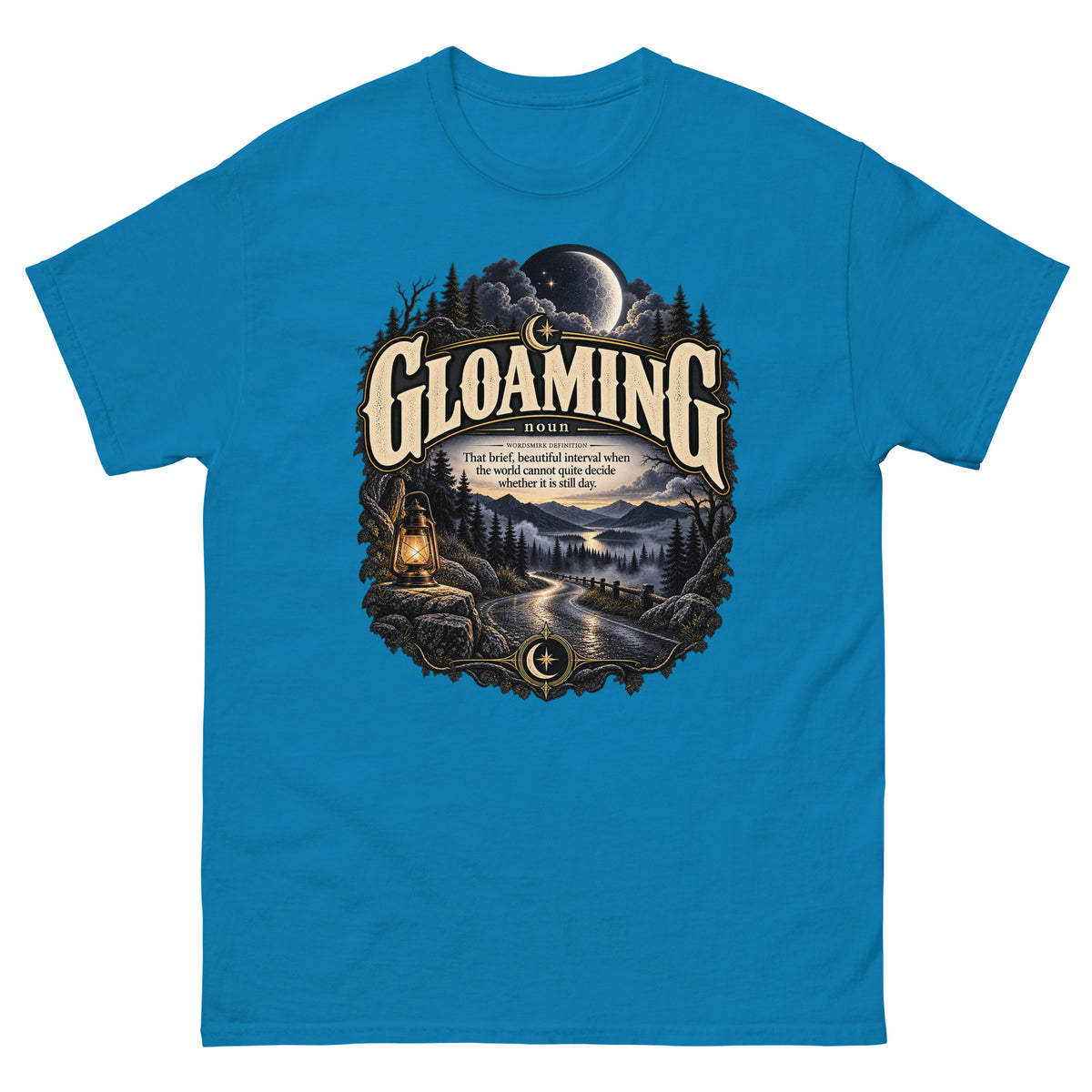 Gloaming T-Shirt – Twilight Definition Tee - WordSmirk™ | Obscure Word Shirts, Hoodies & Gifts