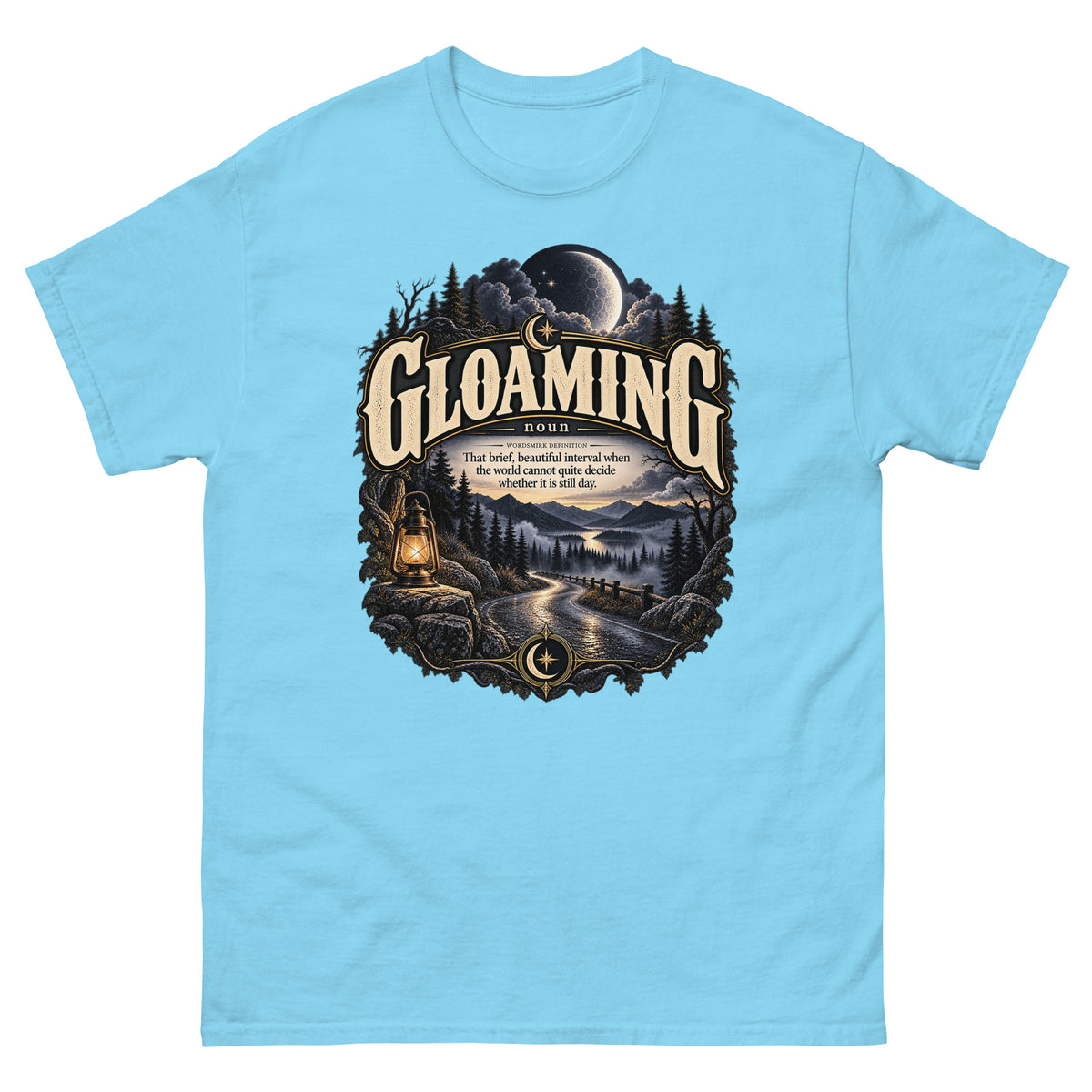 Gloaming T-Shirt – Twilight Definition Tee - WordSmirk™ | Obscure Word Shirts, Hoodies & Gifts