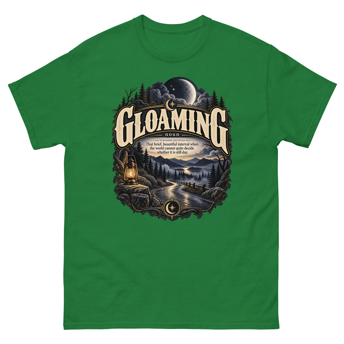 Gloaming T-Shirt – Twilight Definition Tee - WordSmirk™ | Obscure Word Shirts, Hoodies & Gifts