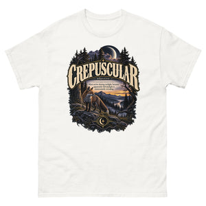 Crepuscular T-Shirt – Twilight Definition Tee - WordSmirk™ | Obscure Word Shirts, Hoodies & Gifts
