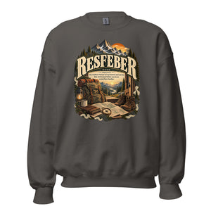 Resfeber Sweatshirt – Travel Anticipation Definition Pullover - WordSmirk™ | Obscure Word Shirts, Hoodies & Gifts