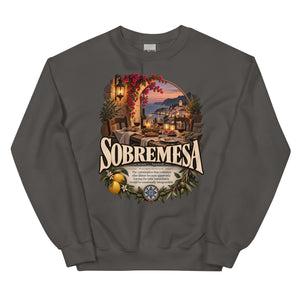 Sobremesa Sweatshirt – Spanish Word Definition Pullover - WordSmirk™ | Obscure Word Shirts, Hoodies & Gifts