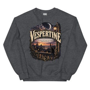 Vespertine Sweatshirt – Evening Lover Definition Pullover - WordSmirk™ | Obscure Word Shirts, Hoodies & Gifts