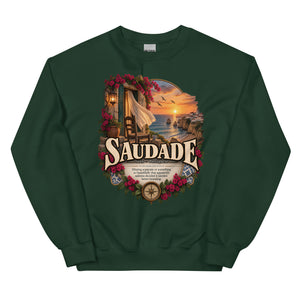 Saudade Sweatshirt – Portuguese Word Definition Pullover - WordSmirk™ | Obscure Word Shirts, Hoodies & Gifts