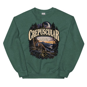Crepuscular Sweatshirt – Twilight Definition Pullover - WordSmirk™ | Obscure Word Shirts, Hoodies & Gifts