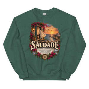 Saudade Sweatshirt – Portuguese Word Definition Pullover - WordSmirk™ | Obscure Word Shirts, Hoodies & Gifts