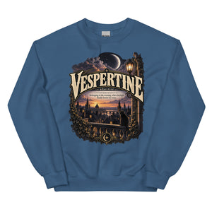 Vespertine Sweatshirt – Evening Lover Definition Pullover - WordSmirk™ | Obscure Word Shirts, Hoodies & Gifts