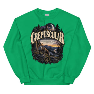 Crepuscular Sweatshirt – Twilight Definition Pullover - WordSmirk™ | Obscure Word Shirts, Hoodies & Gifts