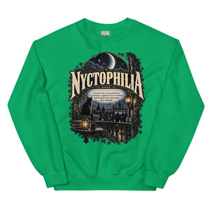Nyctophilia Sweatshirt – Night Lover Definition Pullover - WordSmirk™ | Obscure Word Shirts, Hoodies & Gifts