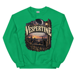 Vespertine Sweatshirt – Evening Lover Definition Pullover - WordSmirk™ | Obscure Word Shirts, Hoodies & Gifts