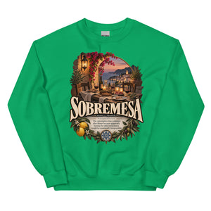 Sobremesa Sweatshirt – Spanish Word Definition Pullover - WordSmirk™ | Obscure Word Shirts, Hoodies & Gifts