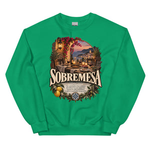 Sobremesa Sweatshirt – Spanish Word Definition Pullover - WordSmirk™ | Obscure Word Shirts, Hoodies & Gifts