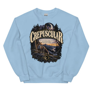 Crepuscular Sweatshirt – Twilight Definition Pullover - WordSmirk™ | Obscure Word Shirts, Hoodies & Gifts