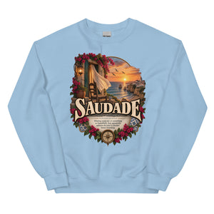 Saudade Sweatshirt – Portuguese Word Definition Pullover - WordSmirk™ | Obscure Word Shirts, Hoodies & Gifts