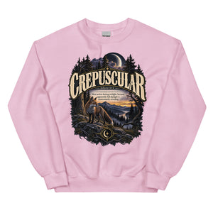 Crepuscular Sweatshirt – Twilight Definition Pullover - WordSmirk™ | Obscure Word Shirts, Hoodies & Gifts