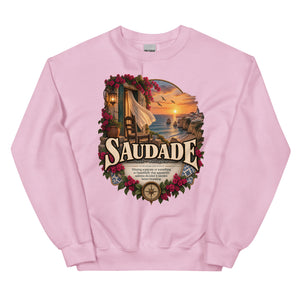 Saudade Sweatshirt – Portuguese Word Definition Pullover - WordSmirk™ | Obscure Word Shirts, Hoodies & Gifts