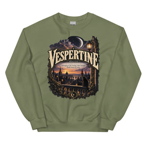 Vespertine Sweatshirt – Evening Lover Definition Pullover - WordSmirk™ | Obscure Word Shirts, Hoodies & Gifts