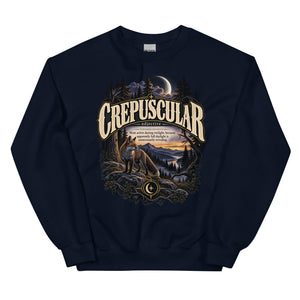 Crepuscular Sweatshirt – Twilight Definition Pullover - WordSmirk™ | Obscure Word Shirts, Hoodies & Gifts
