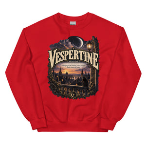 Vespertine Sweatshirt – Evening Lover Definition Pullover - WordSmirk™ | Obscure Word Shirts, Hoodies & Gifts