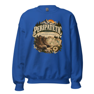 Peripatetic Sweatshirt – Wanderer & Travel Lover Pullover - WordSmirk™ | Obscure Word Shirts, Hoodies & Gifts