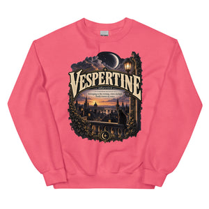 Vespertine Sweatshirt – Evening Lover Definition Pullover - WordSmirk™ | Obscure Word Shirts, Hoodies & Gifts