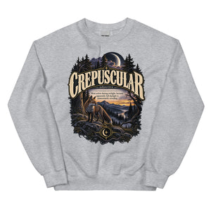 Crepuscular Sweatshirt – Twilight Definition Pullover - WordSmirk™ | Obscure Word Shirts, Hoodies & Gifts