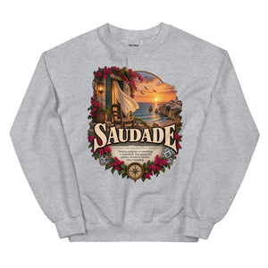 Saudade Sweatshirt – Portuguese Word Definition Pullover - WordSmirk™ | Obscure Word Shirts, Hoodies & Gifts