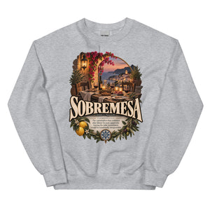 Sobremesa Sweatshirt – Spanish Word Definition Pullover - WordSmirk™ | Obscure Word Shirts, Hoodies & Gifts